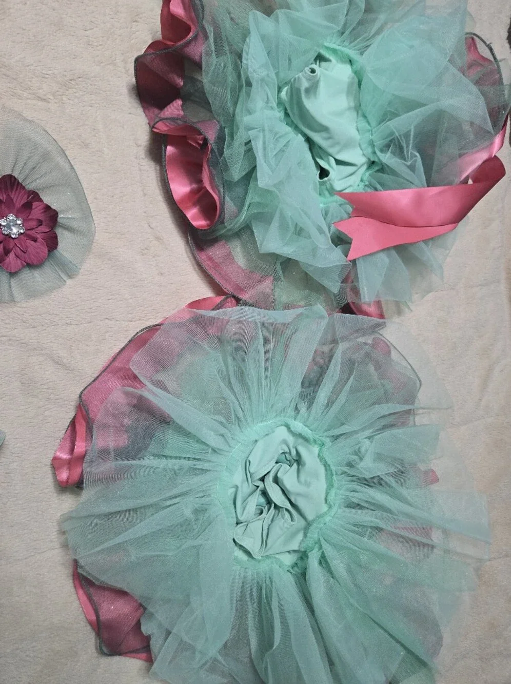 Set of 2 Weissman Fairy Dance Costumes Christmas Nutcracker Sugar Plum, both XSC